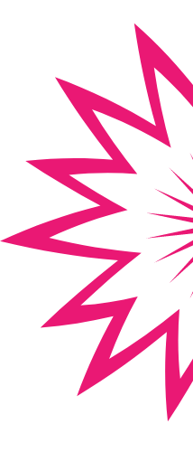pink explosion icon at Flip Out Australia